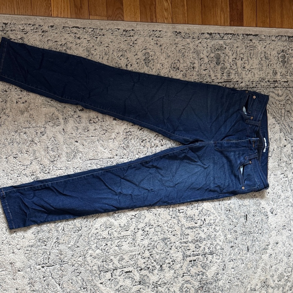 Dark Blue Denim Jeans